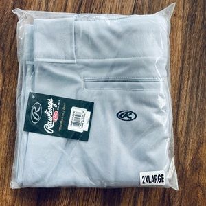 **Host Pick** Rawlings Men’s Gray Baseball Pants- NWT